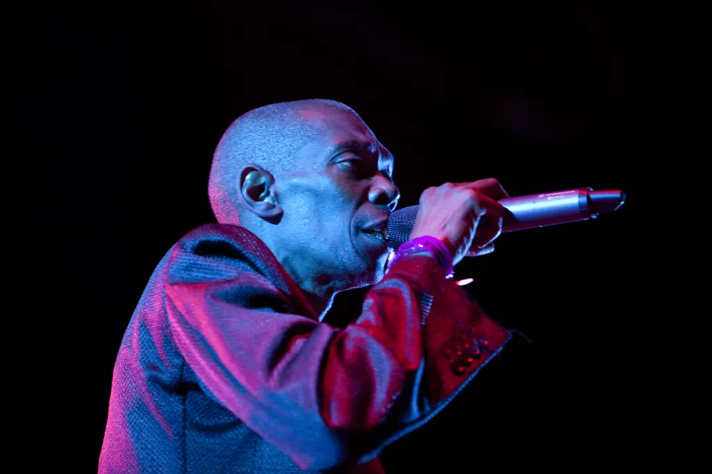 Faithless performing at Global Gathering 2010